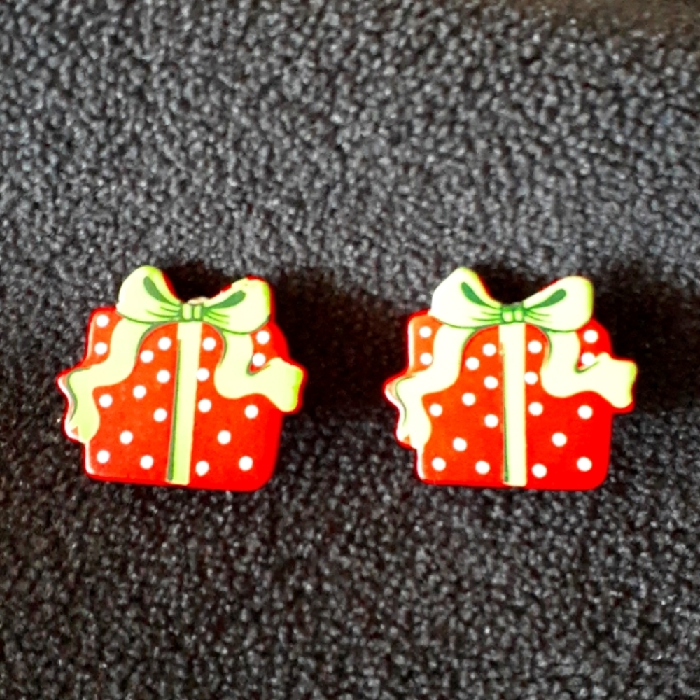 Vintage Clip-on Holiday Earrings